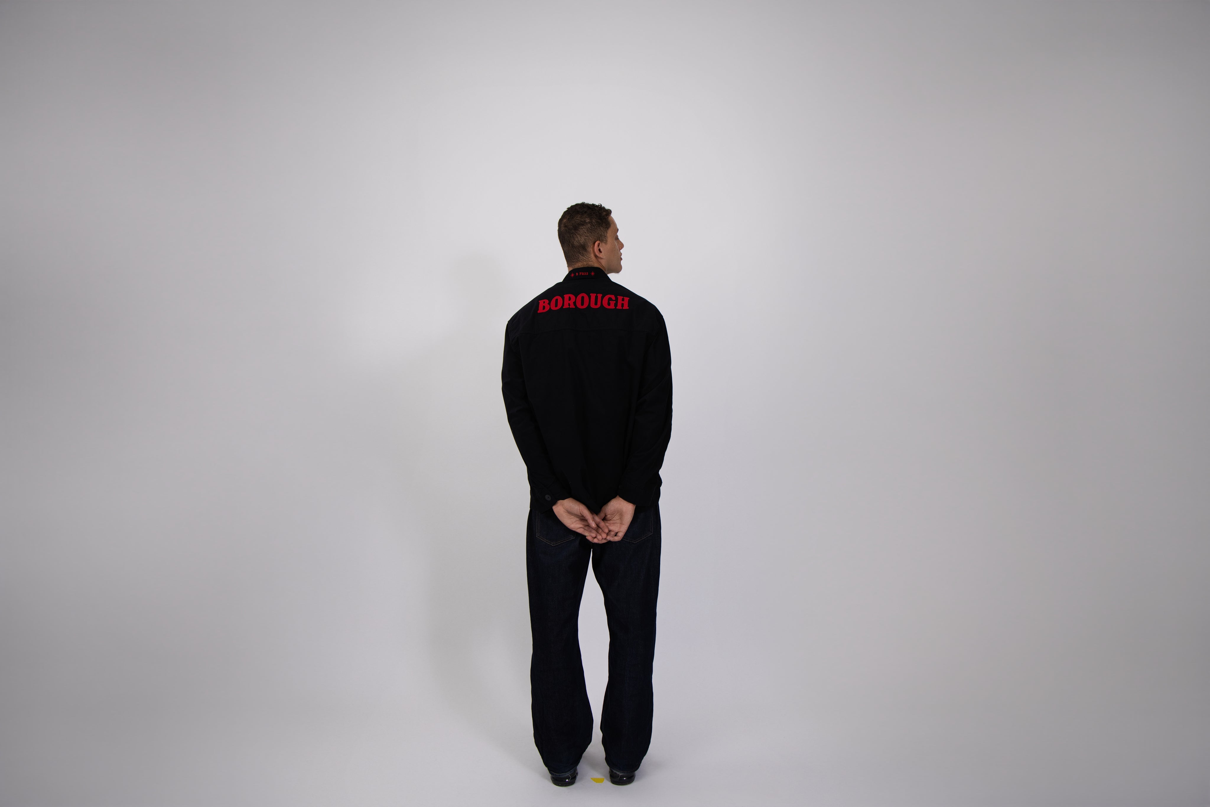 Workman Overshirt - Jet Black