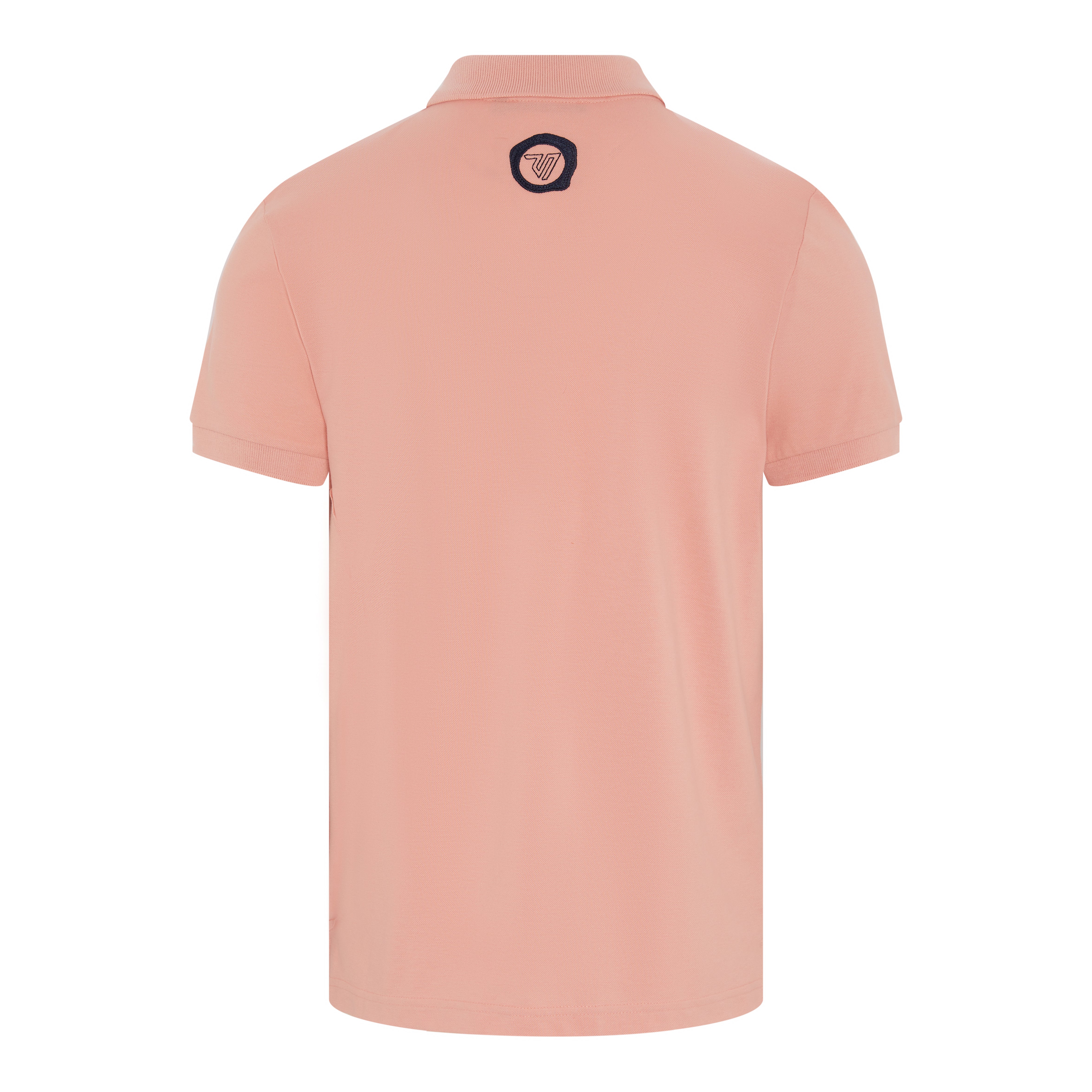 Southbank Polo - Pink with Navy