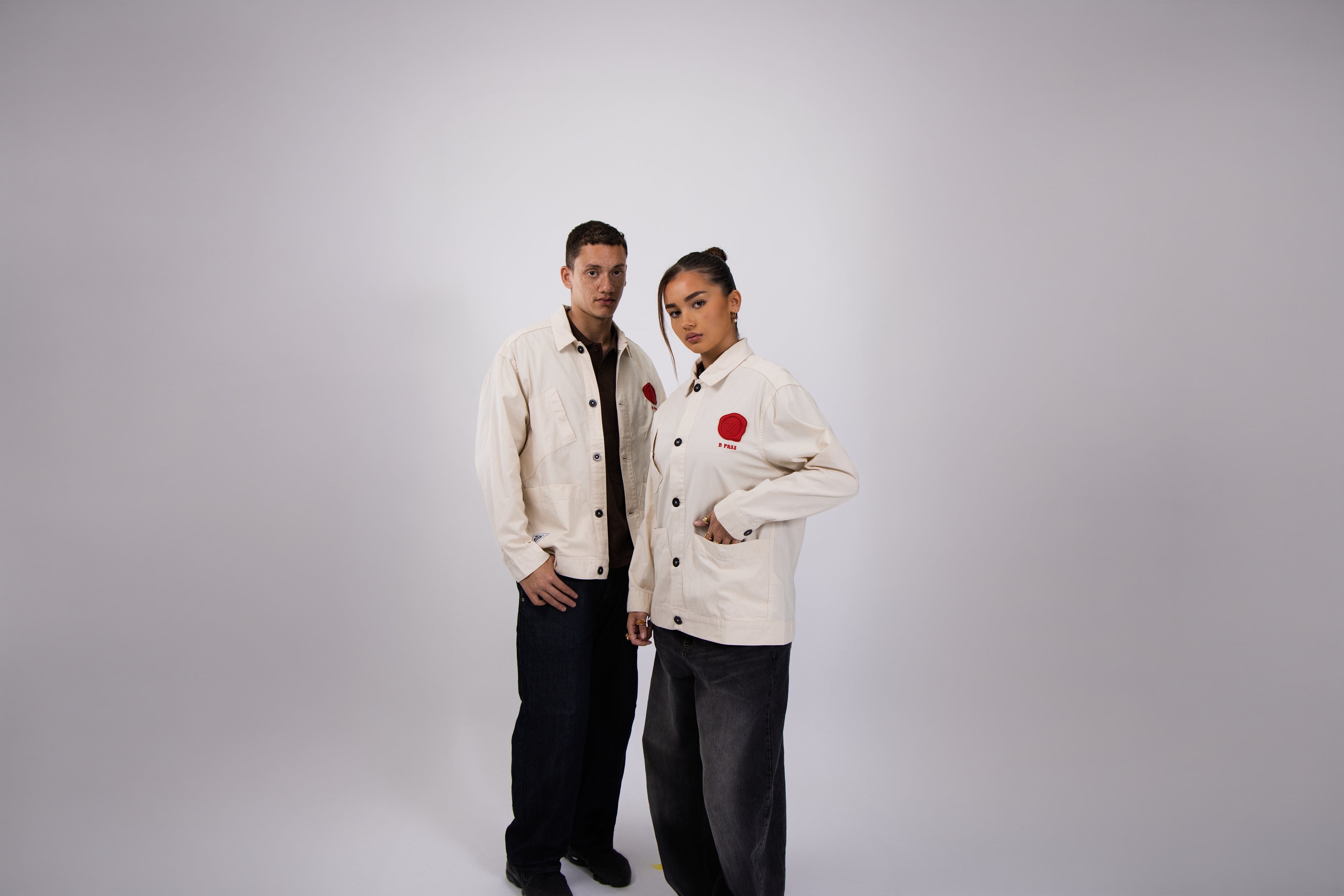 Workman Overshirt - Off-White