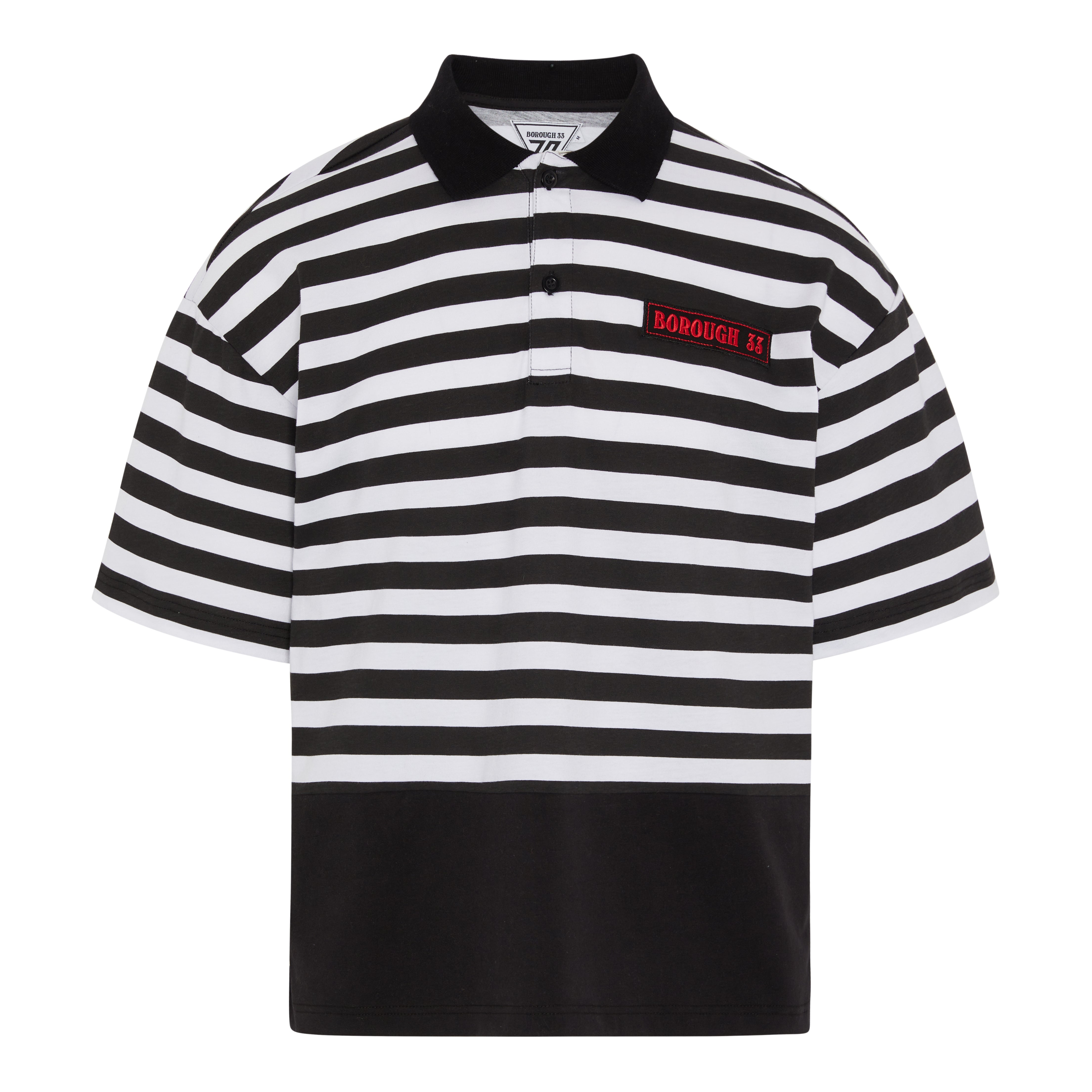 ZEBRA POLO - BLACK/WHITE