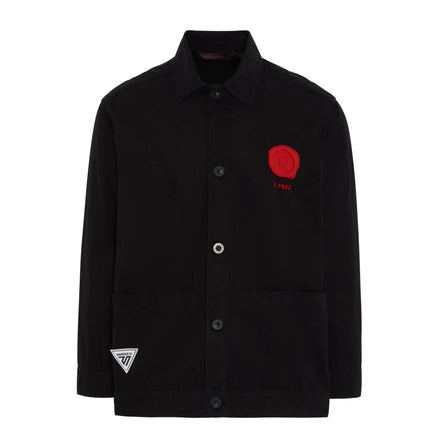 WORKMAN JACKET - BLACK/RED