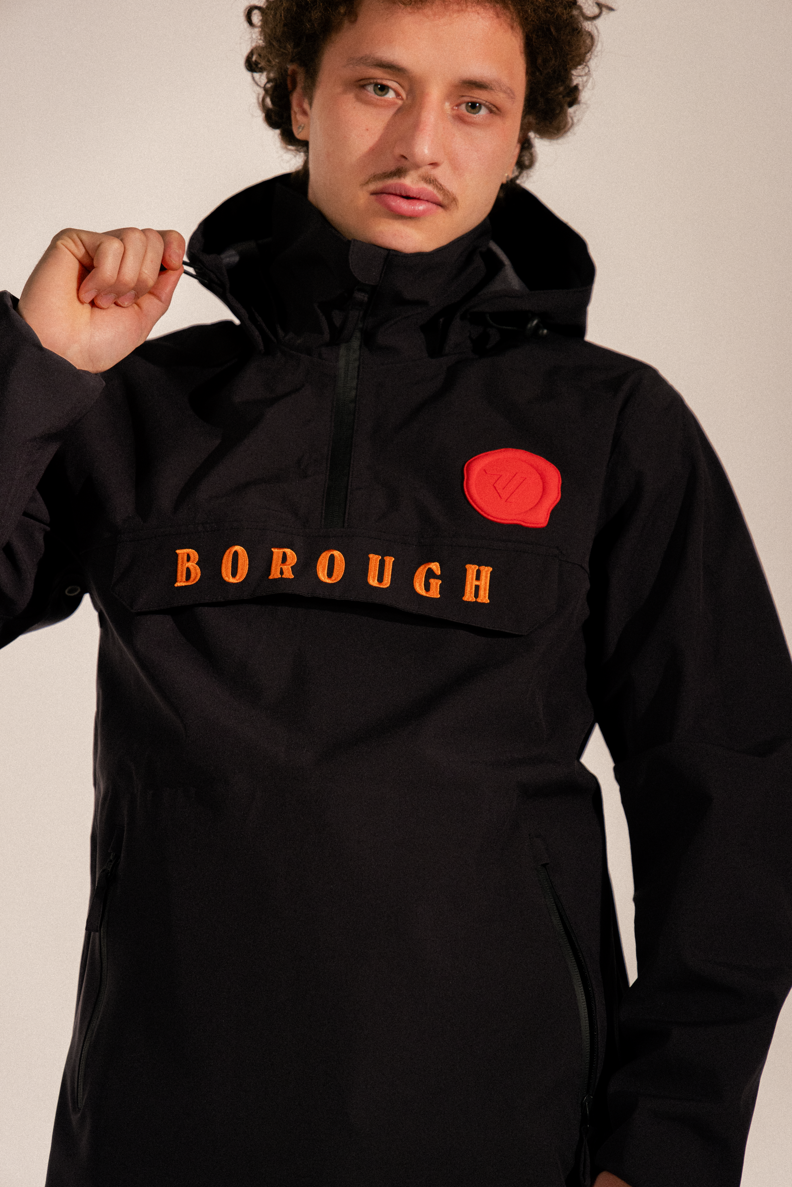 Waterproof Kagool - Jet Black