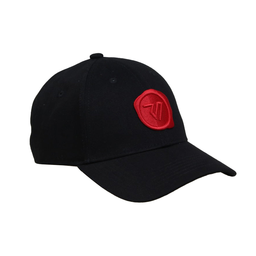 THAMES SEAL 6-PANEL CAP - BLACK